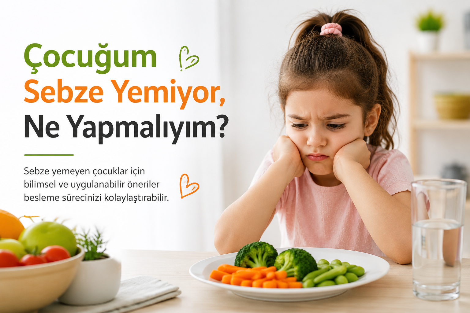 Çocuğum Sebze Yemiyor, Ne Yapmalıyım?